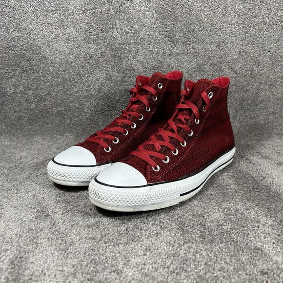 Converse Chuck Taylor All Star Zig Zag 139841F Mens Size 13 Red High Top Shoes - Picture 5 of 13